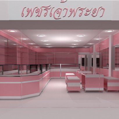 ออกแบบร้านเพชรเจ้าพระยา (๖) ดิโอลสยาม กรุงเทพฯ